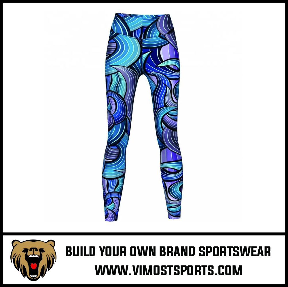 High quality custom yoga high waisted workout sublimated leggings,tights