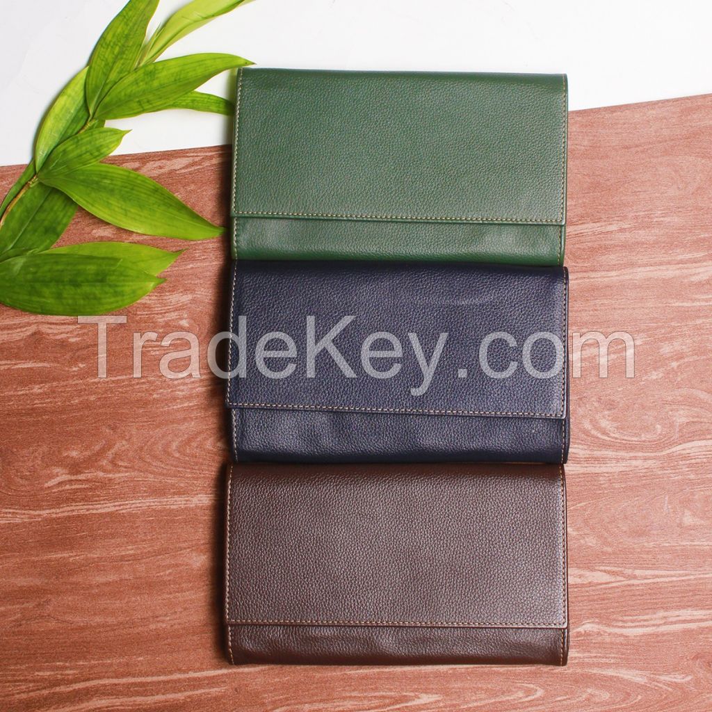 Leather Wallet - Fly and File