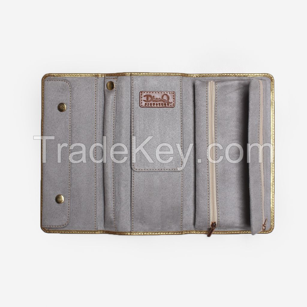 Leather Wallet for Jewelry