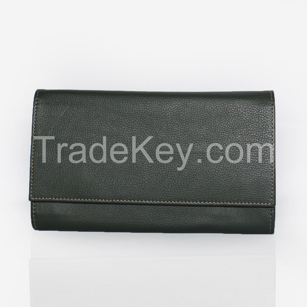 Leather Wallet - Fly and File