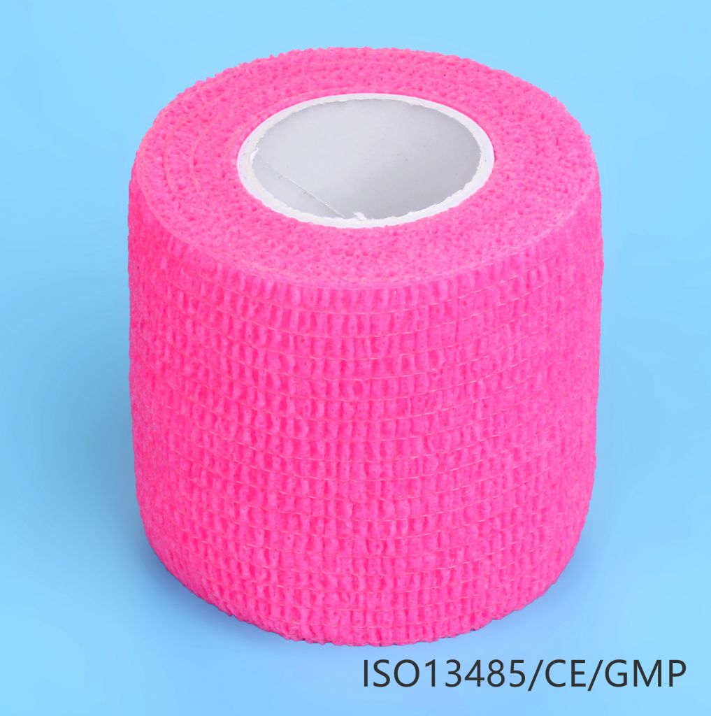 Disposable Medical Fixing Tape Self-Adhesive Non-Woven Elastic Bandage