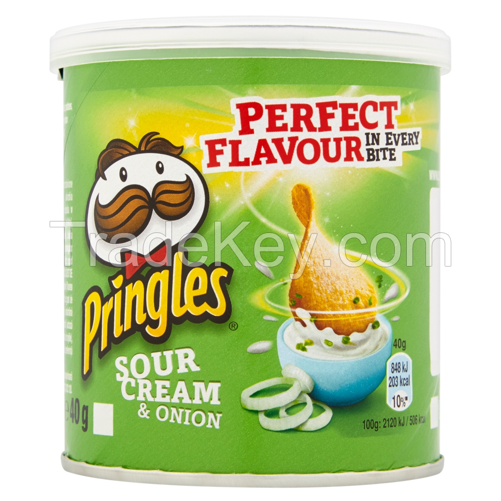 Pringles Sour Cream &amp; Onion 40g x 12