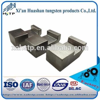 tungsten alloy bucking bar for counter weight