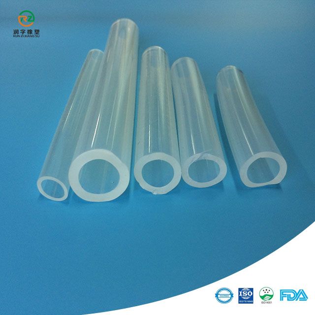 top quality silicone rubber tube transparent rubber tube medical application 
