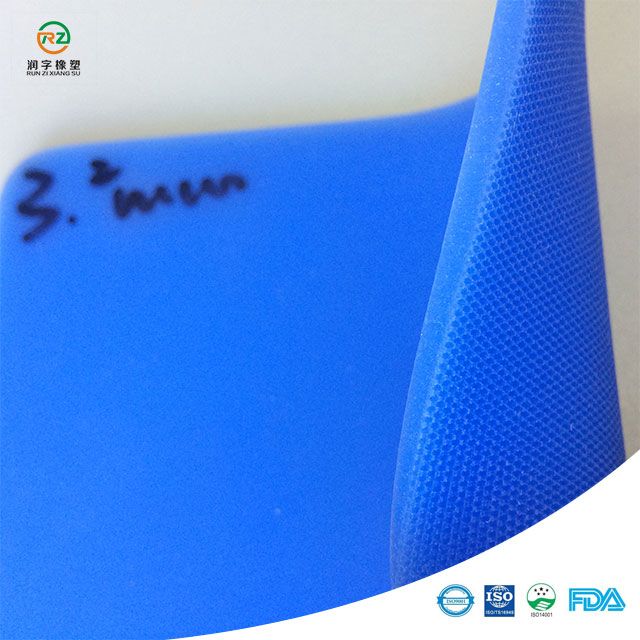 High quality soft HTV silicone rubber sheet smooth/mat