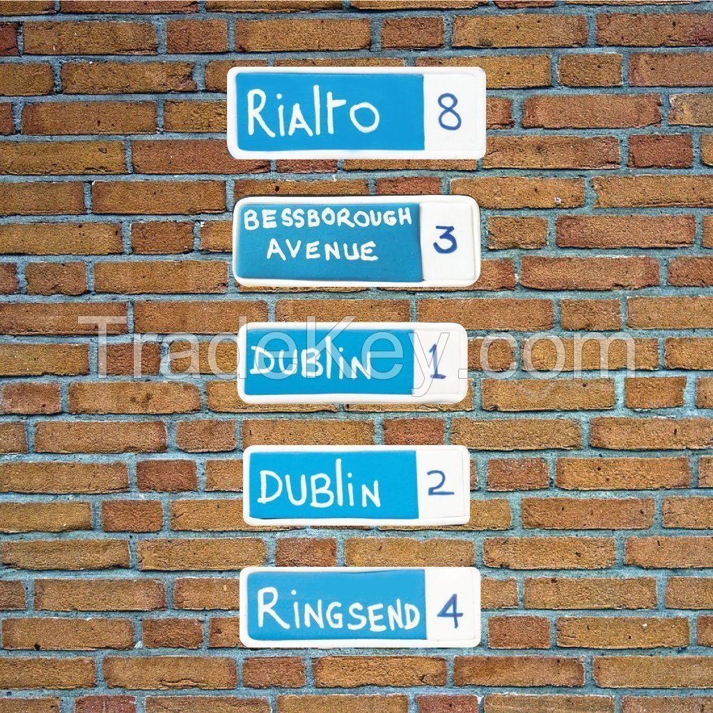 Dublin Street Sign Magnets - Home DÃ©cor Gift