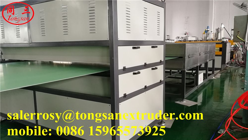 pp hollow sheet extrusion machine
