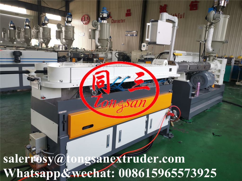 corrugated tube machine for making PP PE PVC electtric corrugated conduit