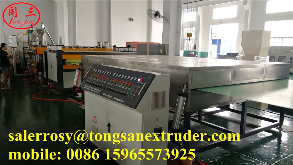 pp hollow sheet extrusion machine