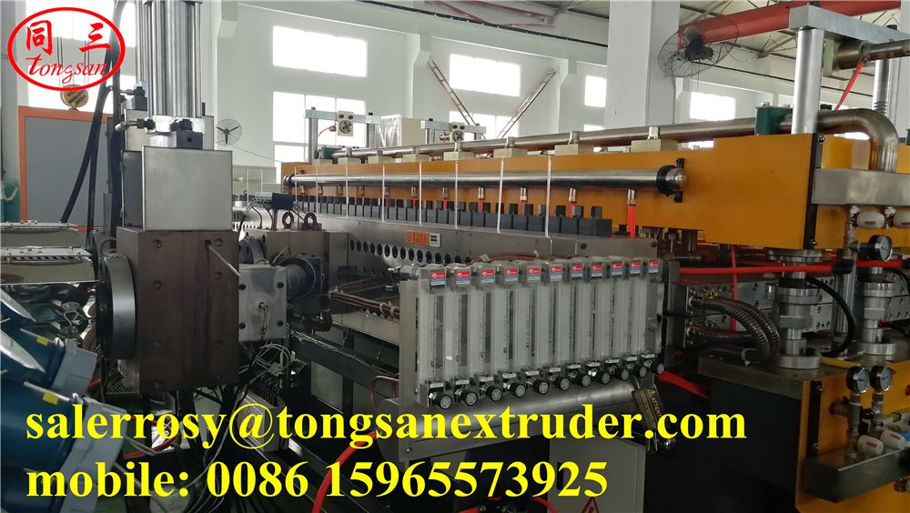 pp hollow sheet extrusion machine