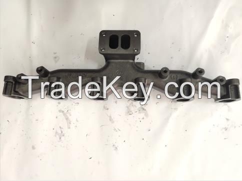 6D102 Engine Parts Exhaust Manifold 3917761 For PC200-6 Excavator