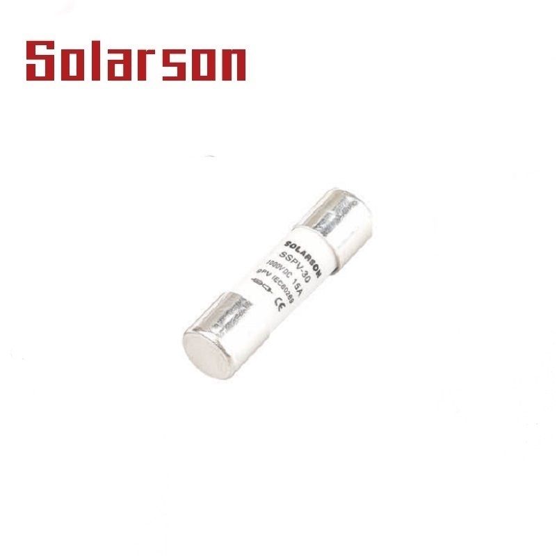 10X38 HRC cylinder photovoltaic solar fuse link 2A, 3A, 4A, 5A, 6A, 8A, 10A,