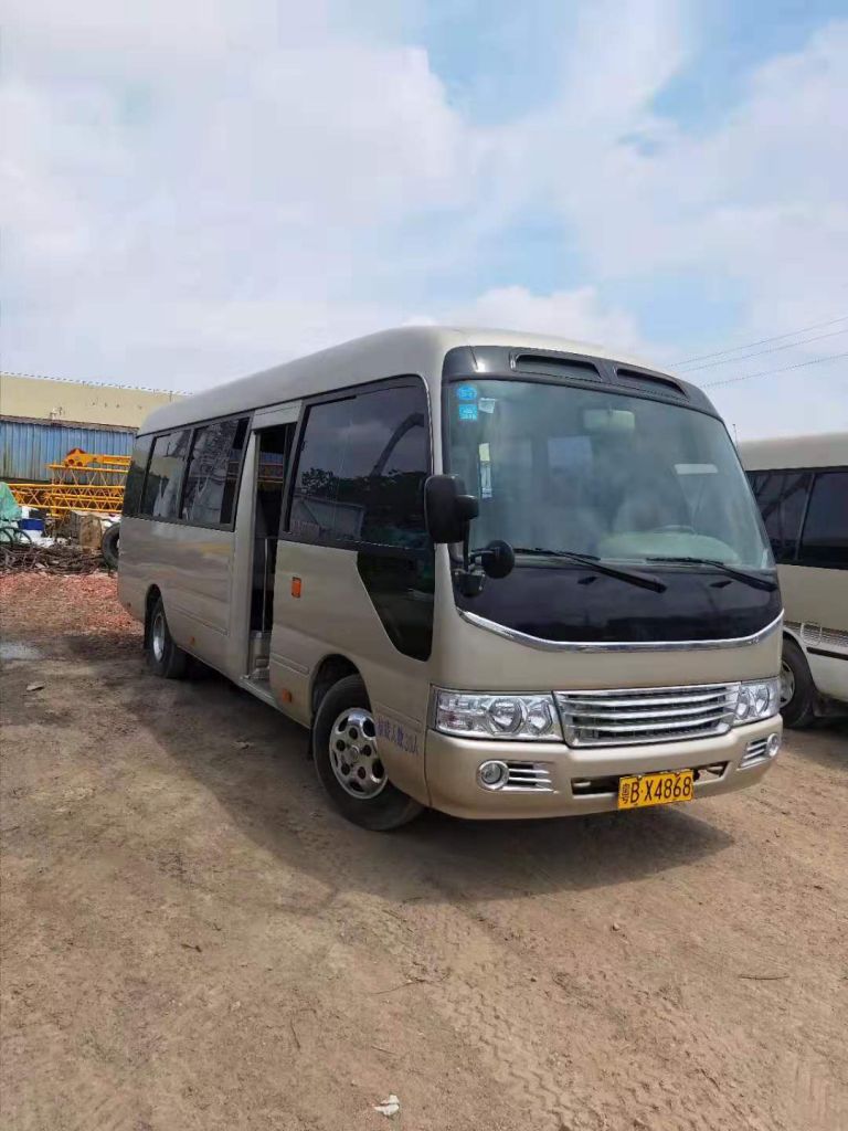 Used Toyota Coaster bus coach 20-30 seats for sale