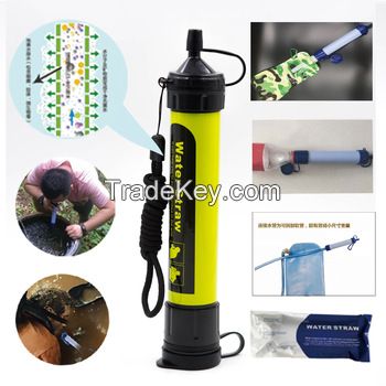 Outdoor Camping Use Personal Outdoor Life Water Filter Straw