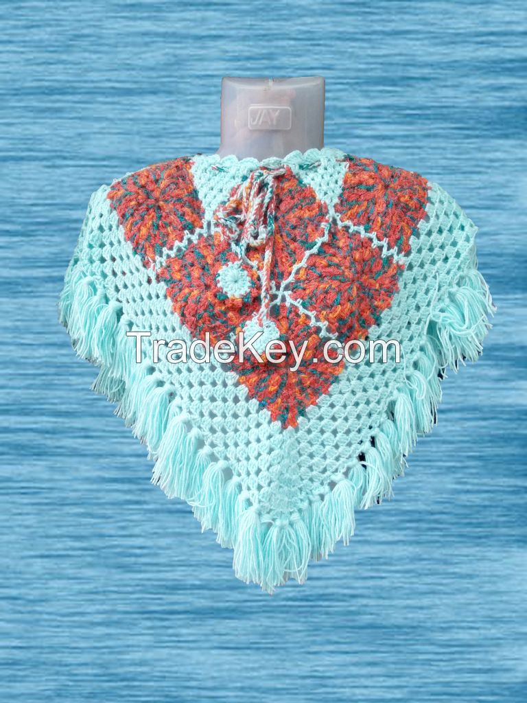 Hand Knitted poncho