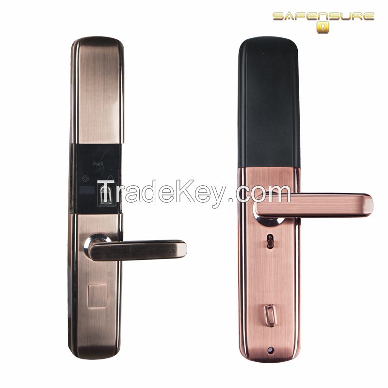 Digital Fingerprint Rfid Card Code Combination Mortise Door Lock