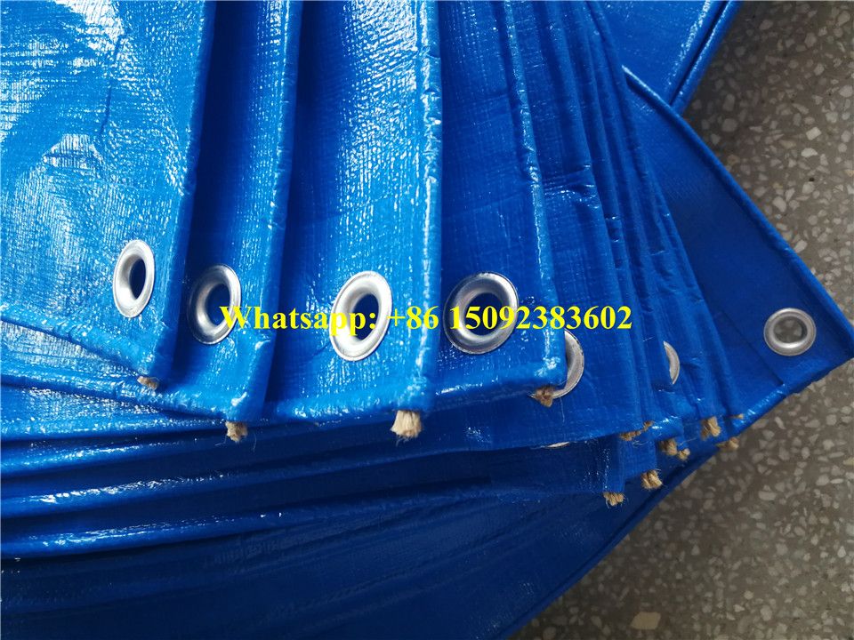 Double Blue PE Tarpaulin Cover Tarpaulin sheet manufacture