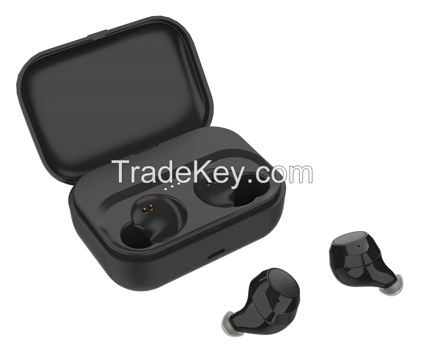 New Arrival TWS earbuds Bluetooth 5.0 wireless earphones large battery 1200mah