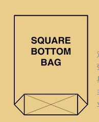 Square Bottom Bags/Block Bottom Bags/Tile Adhesive Kraft Paper Valve Bag/Kraft Paper Sacks/Cement Paper Bag/Chimical Powder Bags