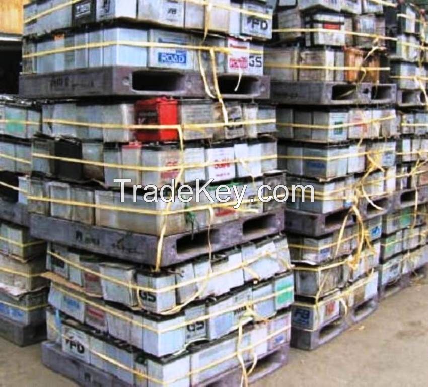 Top Quality Lead Battery Scrap/used Car Battery Scrap/drained Lead-acid Battery for Sale Universal 75%--99.95% 85481010