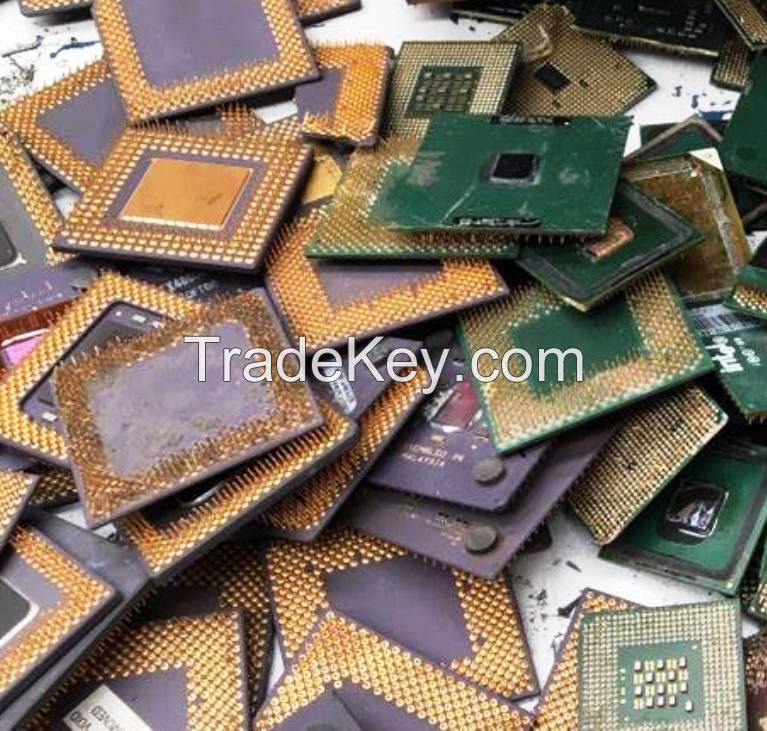 Ceramic CPU Scrap / Processors/ Chips Gold Recovery, Motherboard Scrap, Ram Scrap for sale