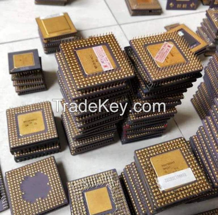 Intel Pentium Cpu Processor With Gold Pro Ceramic Cpu Scrap Pins For Sale Electronic Universal 84669400 Slag 3kg Lms De