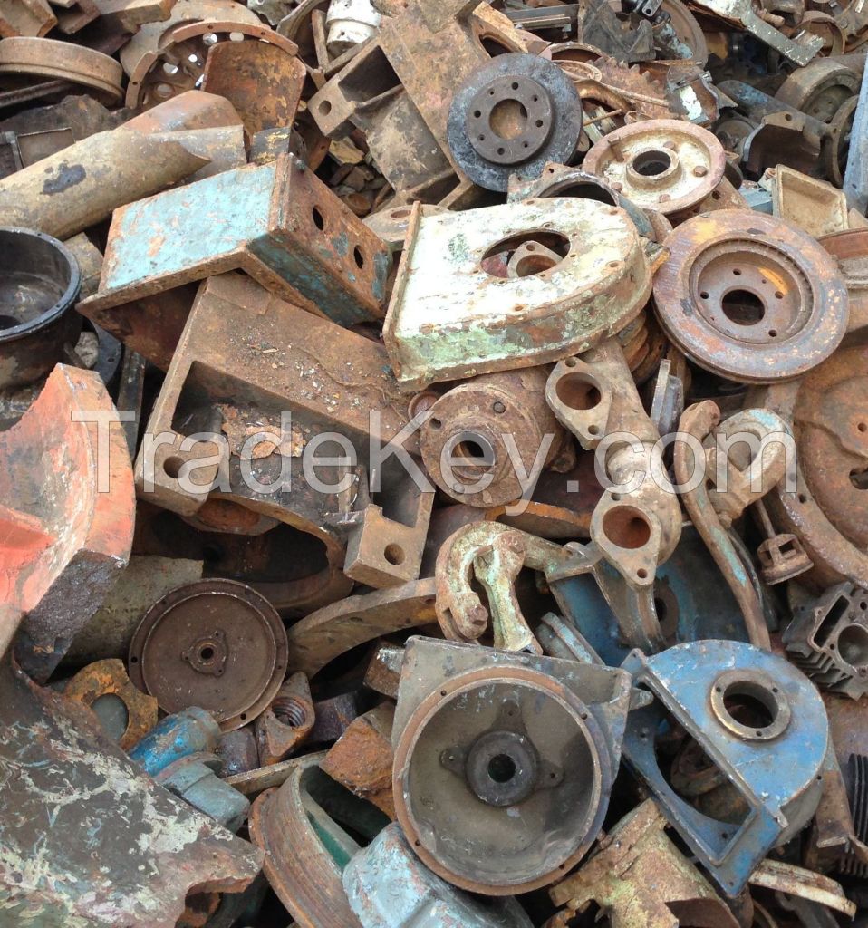 CLEAN HSM 1 / 2, CAST IRON , USED RAILS AND STEELS SCRAP AVAILABLE FOR SALE
