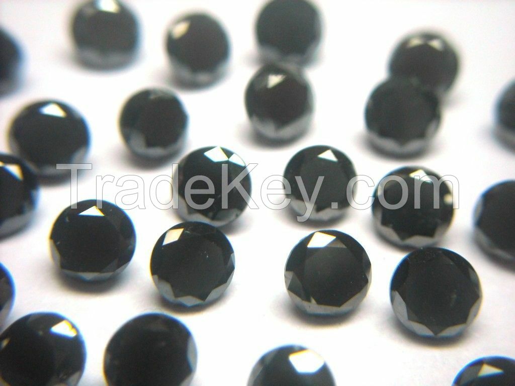 Loose Black Diamond All 1.00 MM To 6.00 MM available 