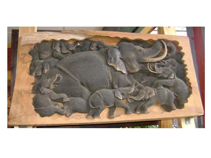 Wood carving