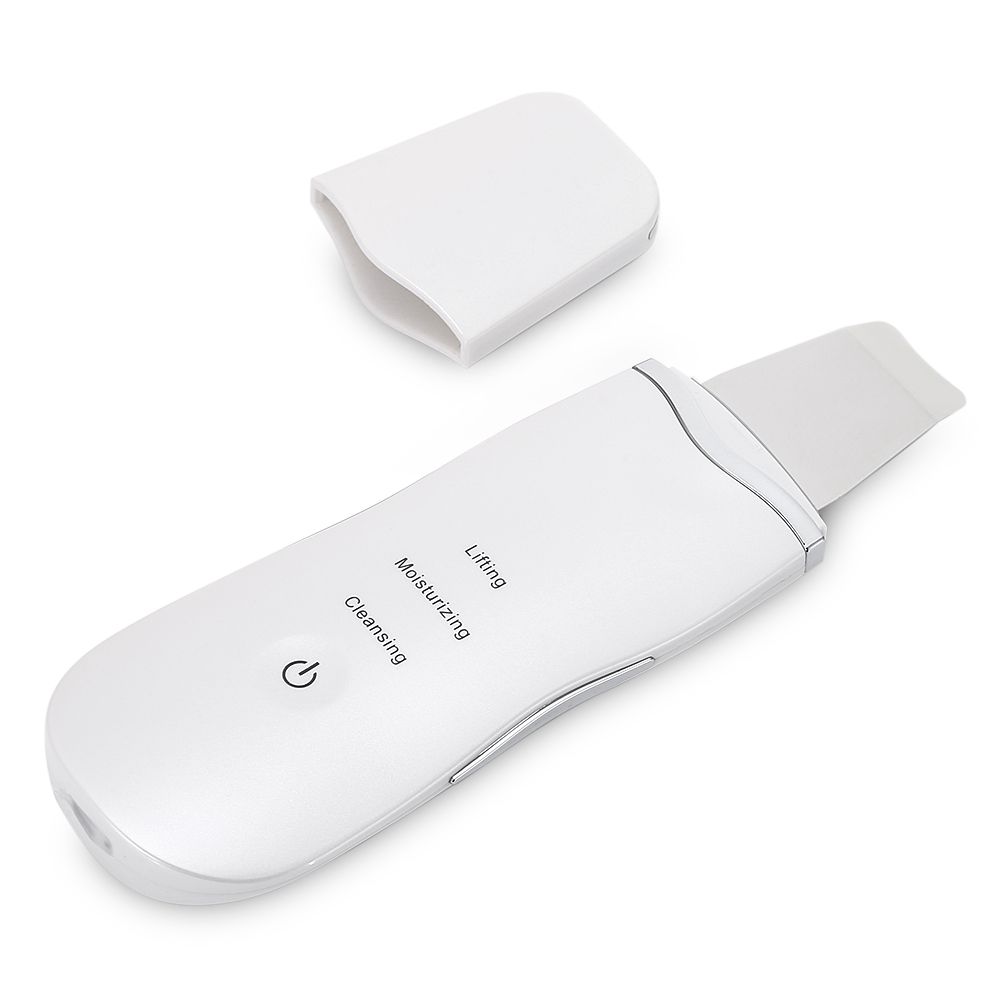 Pores Cleanser Skin Scrubber Face Spatula ultrasonic skin scrubber device for Facial Deep Cleansing