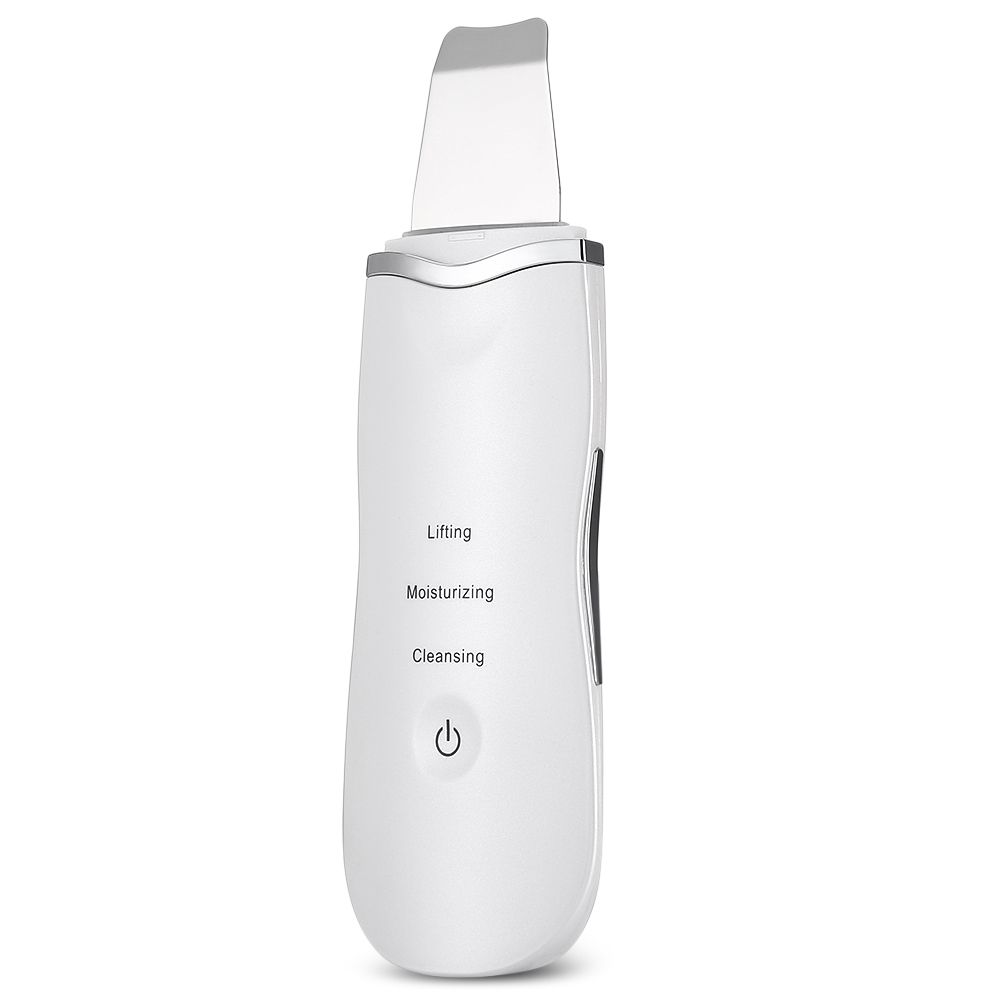 Pores Cleanser Skin Scrubber Face Spatula ultrasonic skin scrubber device for Facial Deep Cleansing