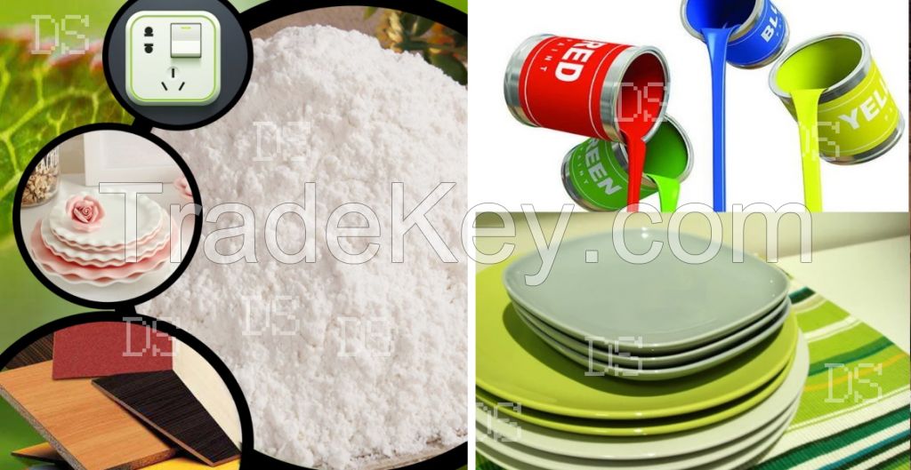 Melamine powder 99.9% for melamine plate/plywood