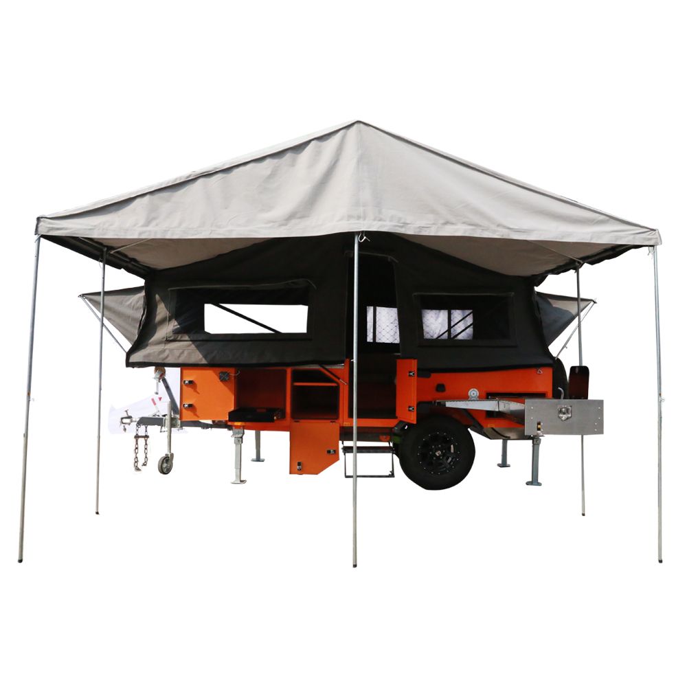 2019 Hot Sale Forward Folding Camping Trailer with tent 
