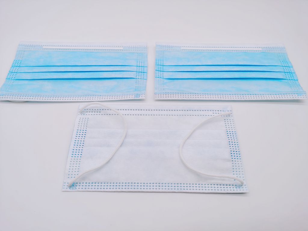 3 ply single use medical face mask type I with CE/earloop type 