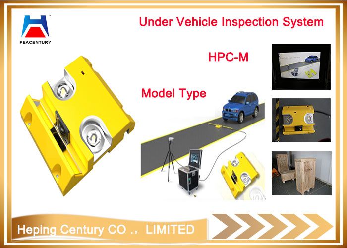 Under vehicle surveillance system with ANPR camera in border, checkpoints