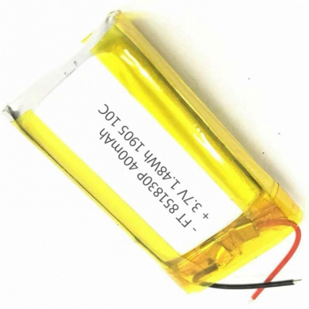 lithium polymer battery FT851830P 3.7V 400mAh