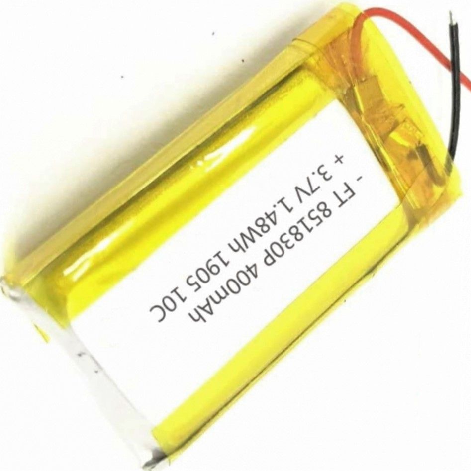 lithium polymer battery FT851830P 3.7V 400mAh