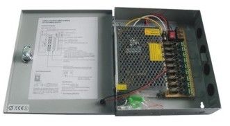CCTV Power Supply 9 Channel  security supply  Features:120W, 