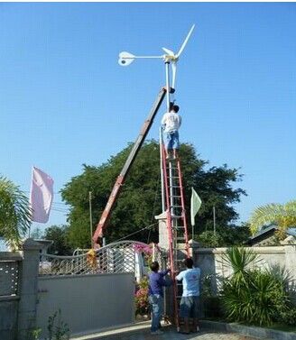 10KW Windturbine +genarator+ grid-tie inverter solar power system 