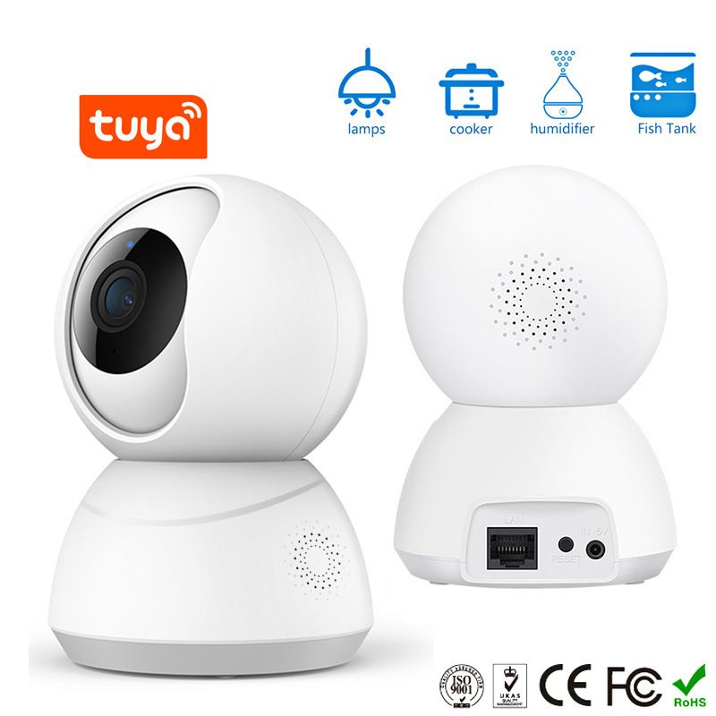 Tuya Wi-Fi 360 Degree 1080P 2MP Two-Way Audio Indoor Baby Camera