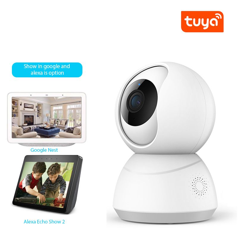 Tuya Wi-Fi 360 Degree 1080P 2MP Two-Way Audio Indoor Baby Camera