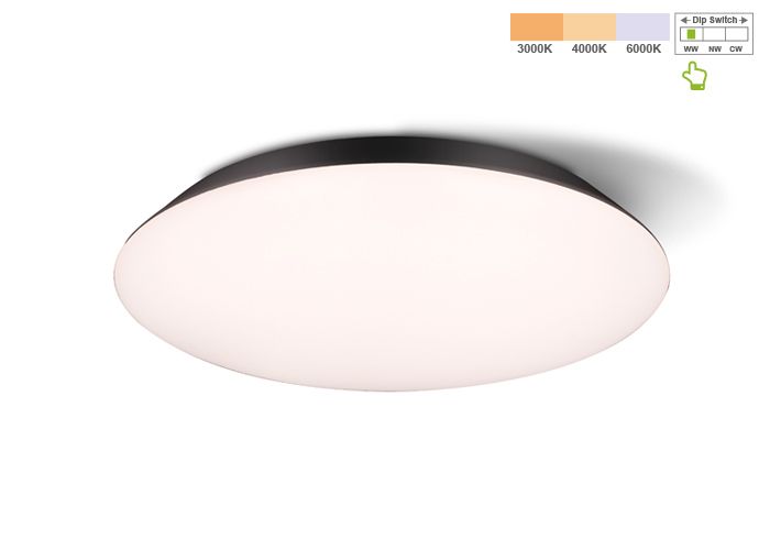 Round Ceiling Lights with Tri-color Switch AT-CLD
