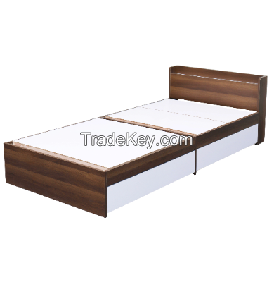 Wooden Panel Bed