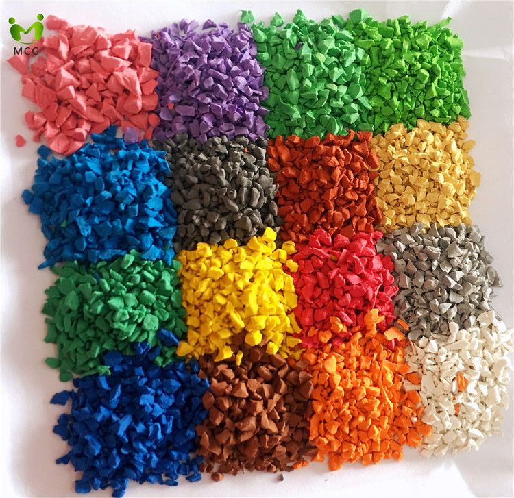Cheap EPDM rubber granules colorful granule used in outdoor playground