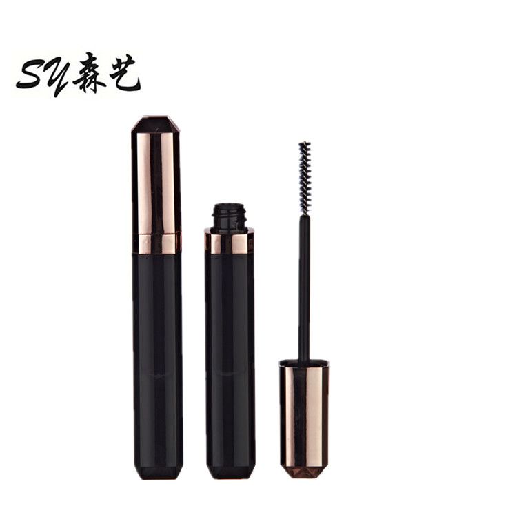 Long Cylinder Mascara Tube Eyelash Eyeliner Tube Mascara Packaging Tube With Brush Cap