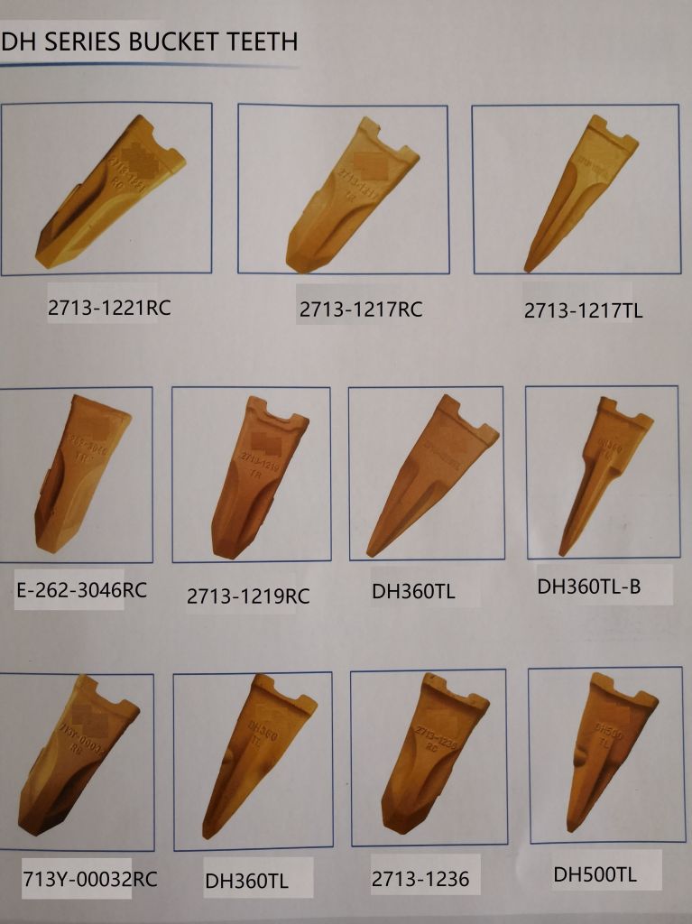 DH series Excavator bucket teeth