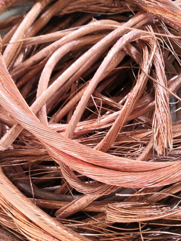 99.9% purity copper wire scrap