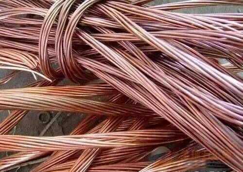 China factory stock pure copper wire scrap 99.95%