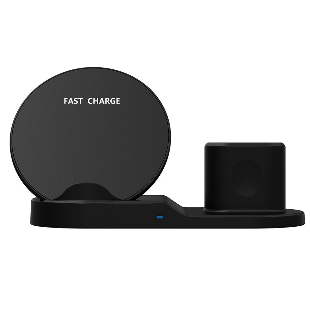 3 In 1 Fast Charging Qi Wireless Charger for Apple watch For iPhone Samsung