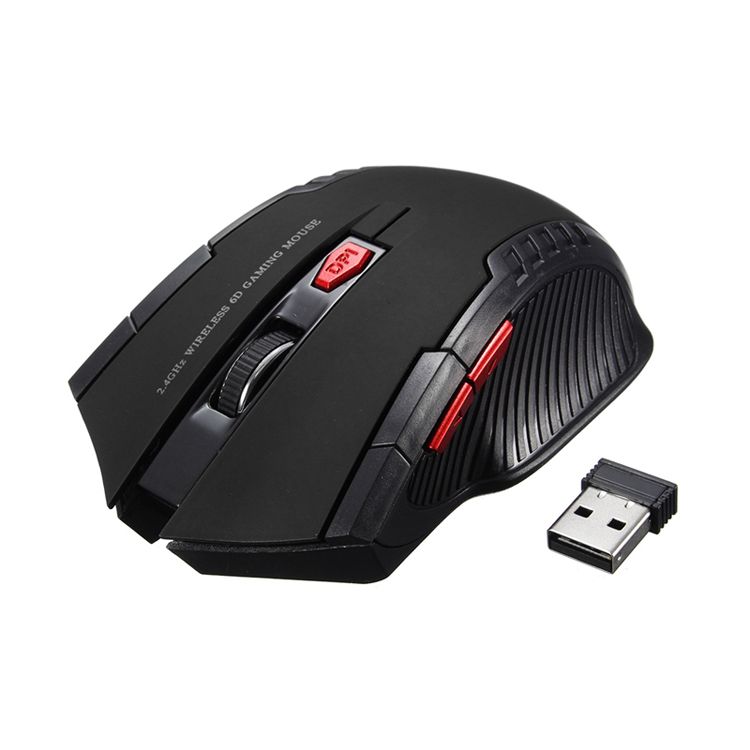 GY-industries High Precision Wireless Gaming Mouse Programmable Buttons mouse for PC, Laptop, Tablet, Computer, and Mac 2.4g wireless mouse 